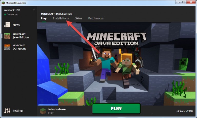 how to get new minecraft launcher?trackid=sp-006
